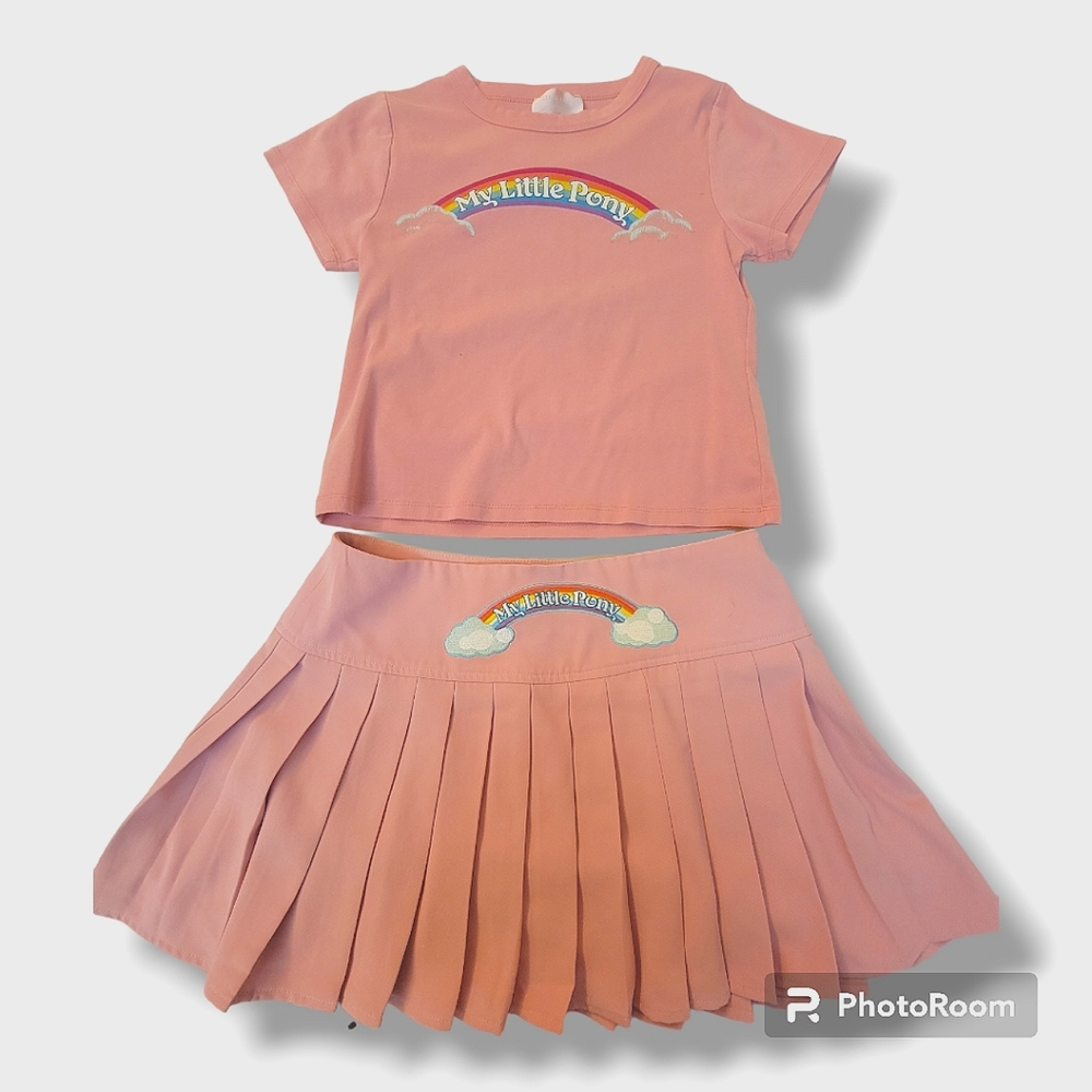 Dolls Kill My Little Pony 2 piece skirt set